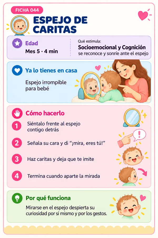 Ficha 044: Espejo de caritas